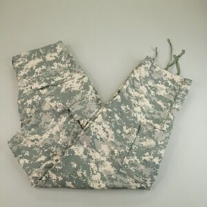 US Army Pants Mens Medium Reg Digital‎ Camo Unicor Ripstop Combat Trousers